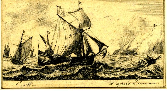 Meryon - Galiote de Jean de Vyl de Rotterdam, 1865,1209.642