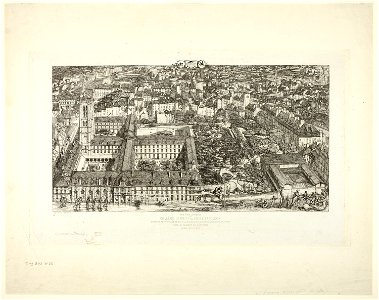 Meryon - Collège Henry IV (or Lycée Napoléon), Paris, 1909.285