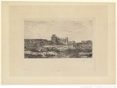 Meryon - L'ancien Louvre, btv1b55002176b