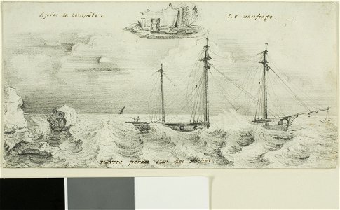 Meryon - Shipwreck, 1839, 1938.1631