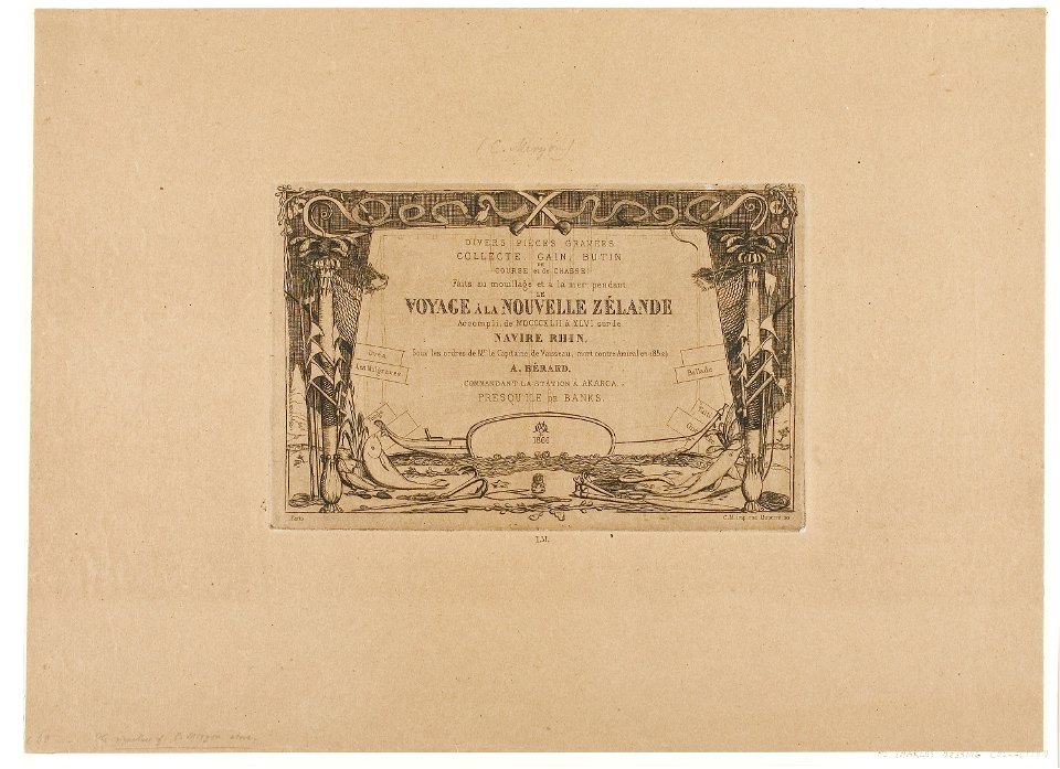 Meryon - Cover for a Voyage to New Zealand (1842-46), 1927.4407