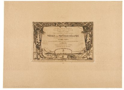 Meryon - Cover for a Voyage to New Zealand (1842-46), 1927.4407