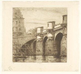 Meryon - Pont-Neuf, Paris, 1909.273