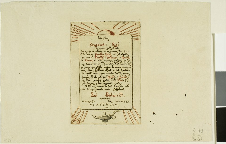 Meryon - Solar Law, 1909.196