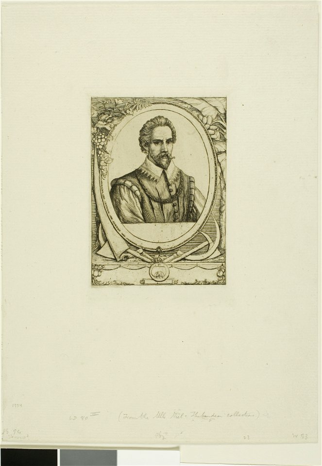 Meryon - Portrait of René de Laudonnière Sablais (de Burdigale), 1917.757