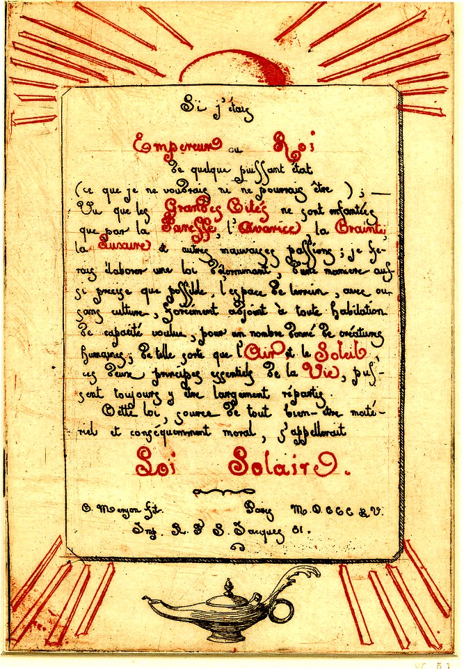 Meryon - La loi solaire (Solar law), 1885,0110.4