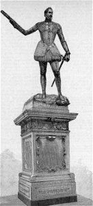 Messina – Monumento a Don Giovanni d’Austria (xilografia)