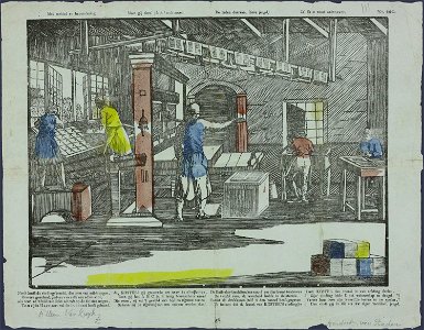 Met eerbied en bewondering, Moet gij deez' plaat beschouwen, De reden daarvan, lieve jeugd! Zal ik u voort ontvouwen-Catchpenny print-SMC K 0038