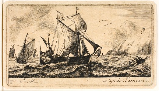 Meryon - The Galliot of Jean de Vyl of Rotterdam, 1909.211