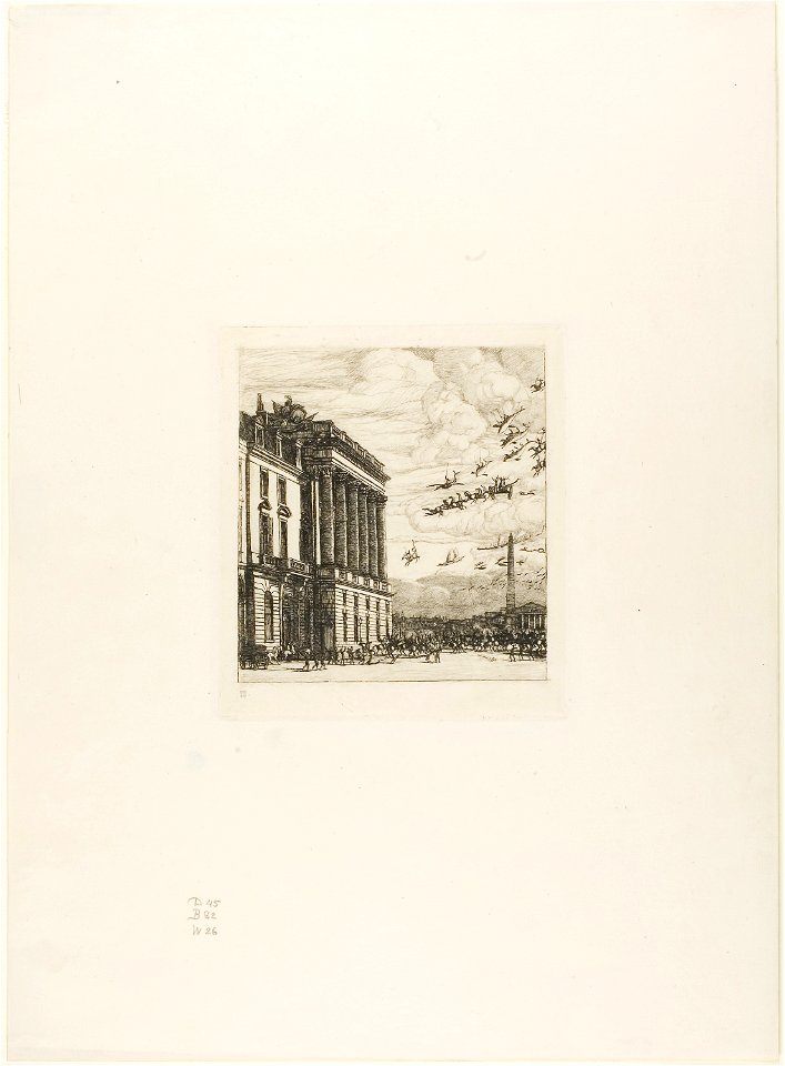 Meryon - The Admiralty, Paris, 1909.240