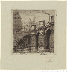 Meryon - Le Pont-Neuf, btv1b55002163k