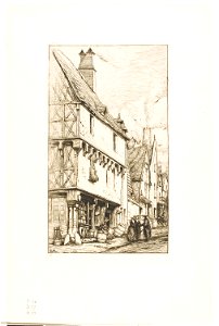 Meryon - An Old House at Bourges, 1909.254