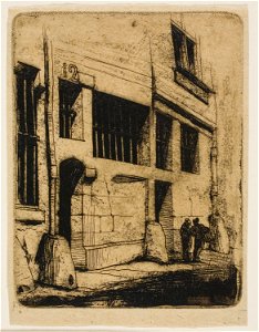 Meryon - La rue des Mauvais Garçons, 1909.265