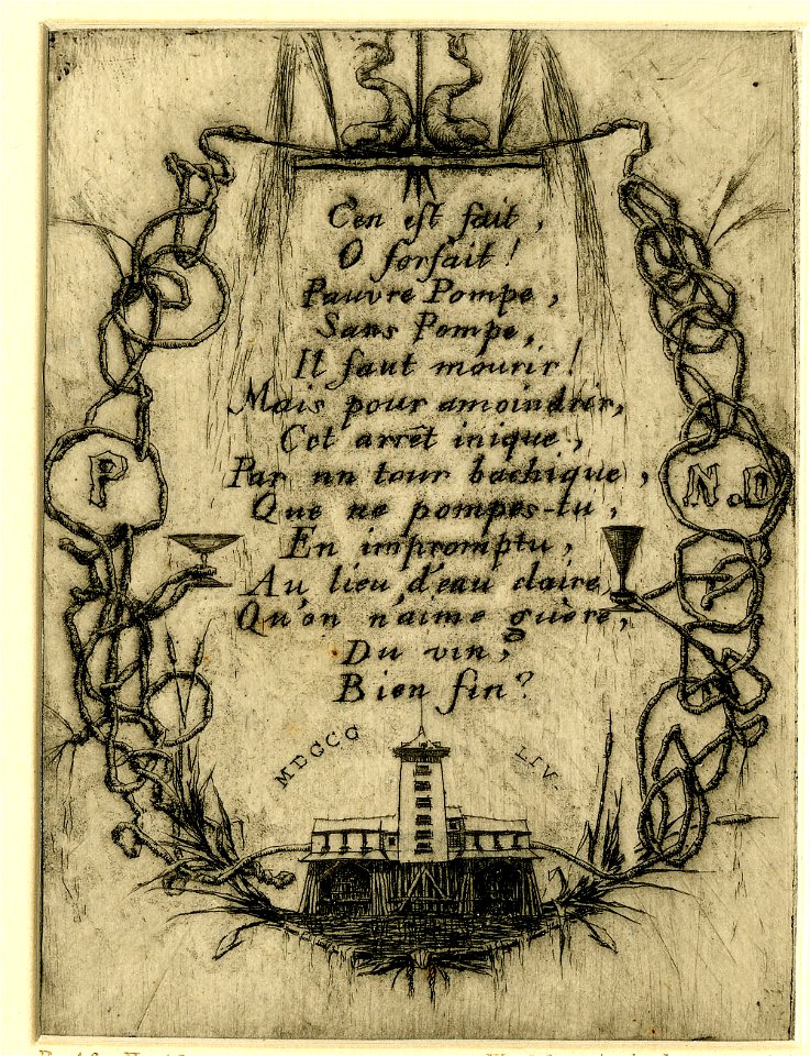 Meryon - La Petite Pompe, Paris, 1870,0709.191