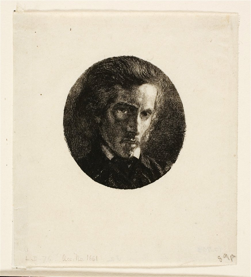 Meryon - Portrait of Edmond de Courtives, 1917.703
