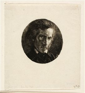 Meryon - Portrait of Edmond de Courtives, 1917.703