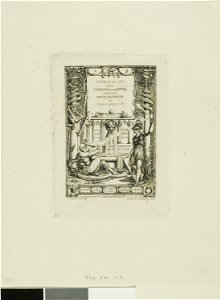 Meryon - Frontispiece for the Catalogue of the Work of Thomas De Leu, 1909.200
