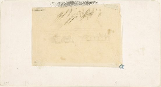 Meryon - Study for Le Pont-au-Change (Pont-au-Change, Paris), 1854, 1909.296