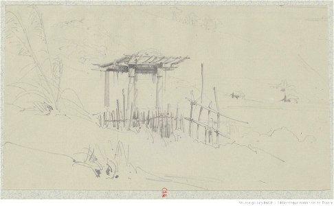 Meryon - Hangar sur pilotis, btv1b55002258s