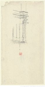 Meryon - Neuf croquis d'études pour Notre-Dame de Paris, btv1b55002634p