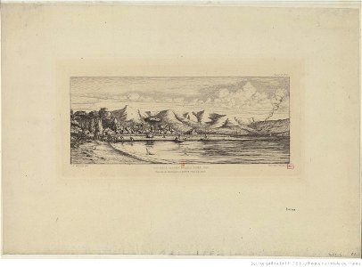 Meryon - Presqu'île de Banks, pointe des Charbonniers, Akaroa, btv1b550010861