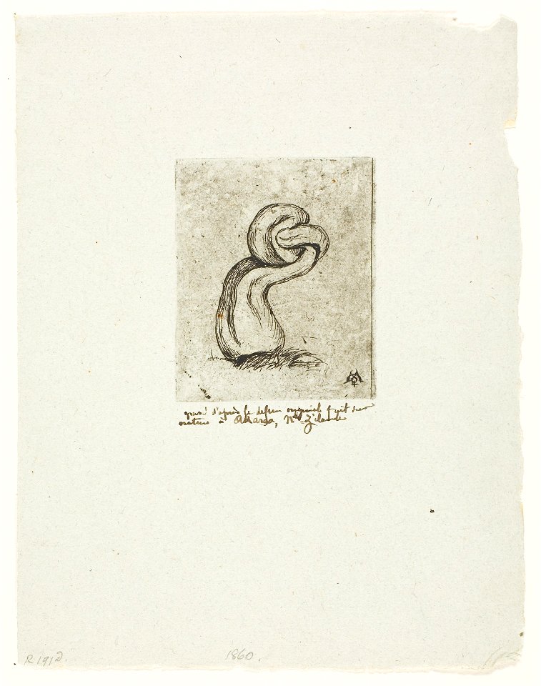Meryon - The Sickly Cryptogam, 1927.4399