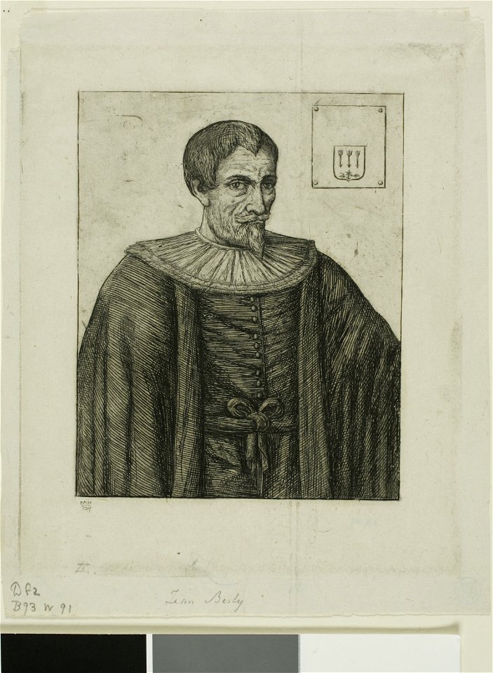 Meryon - Portrait of Jean Besly, Historian, 1909.162