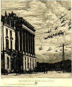 Meryon - Ministère de la Marine (Fictions et Voeux), 1877,1013.2856