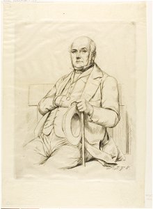 Meryon - Portrait of Casimir le Conte, 1927.4409