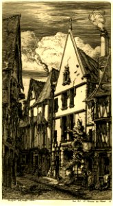 Meryon - La rue des Toiles, 1866,1013.590