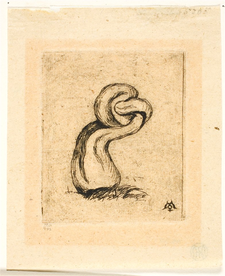 Meryon - The Sickly Cryptogam, 1909.215