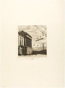 Meryon - The Admiralty, Paris, 1927.4387
