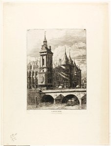 Meryon - The Clock Tower, Paris, 1909.267