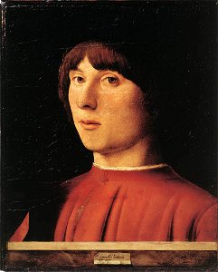 Antonello da Messina - Portrait of a Man - WGA0752. Free illustration for personal and commercial use.