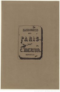 Meryon - Page de titre pour, btv1b550011063