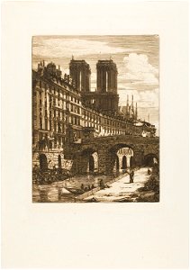 Meryon - Le Petit Pont, Paris, 1991.868