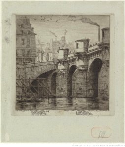 Meryon - Le Pont-Neuf, btv1b55001118d