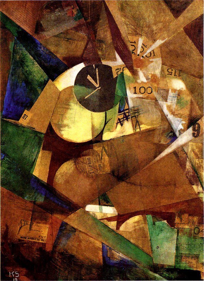 Merz-Painting 9b (also known as 'The Big Me-Painting')