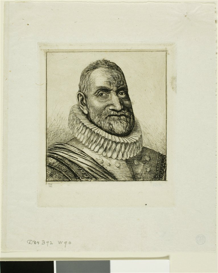 Meryon - Portrait of Th. Agrippa d’Aubigné, 1909.164