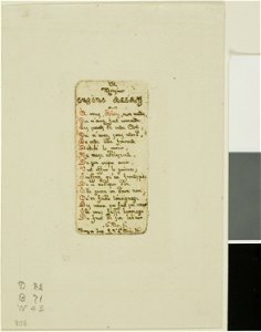 Meryon - Verses Dedicated to Eugène Bléry, No. 1, 1909.231