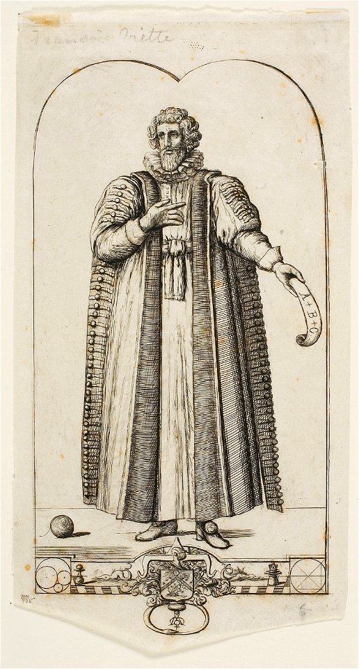 Meryon - Portrait of François Viète, 1909.158