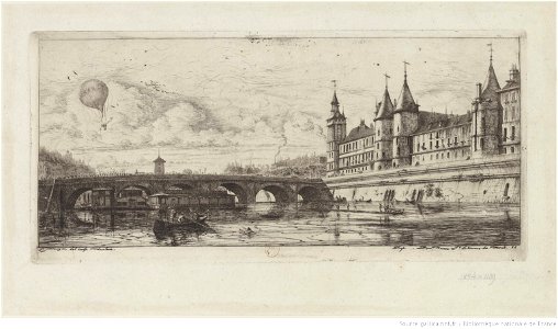 Meryon - Le Pont-au-Change, btv1b55001097w