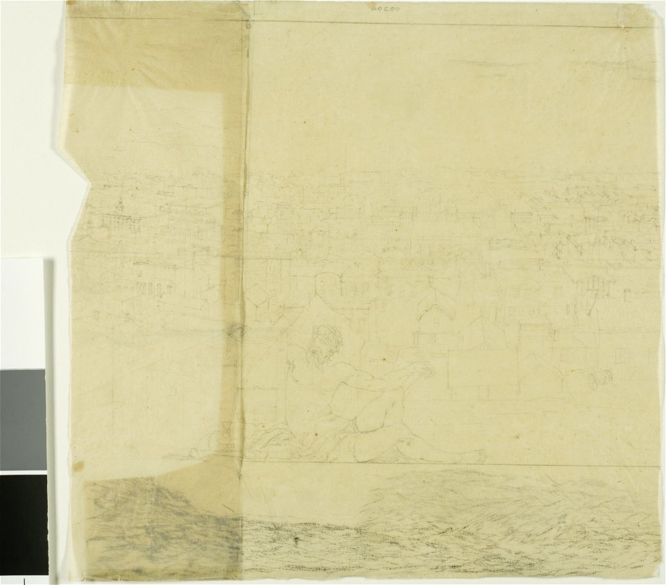 Meryon - Study for San Francisco, center right section, 1855–56, 1909.294c