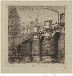 Meryon - Le Pont-Neuf, btv1b550022021