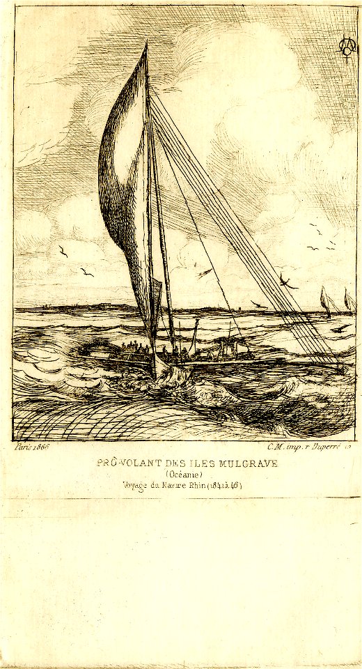 Meryon - Prô-volant des Îles Mulgrave, Océanie, 1870,0709.201