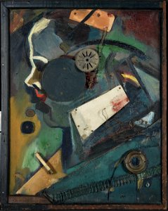 Merzbild 1A (The Psychiatrist) (1919)