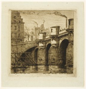 Meryon - Pont-Neuf, Paris, 1938.1646