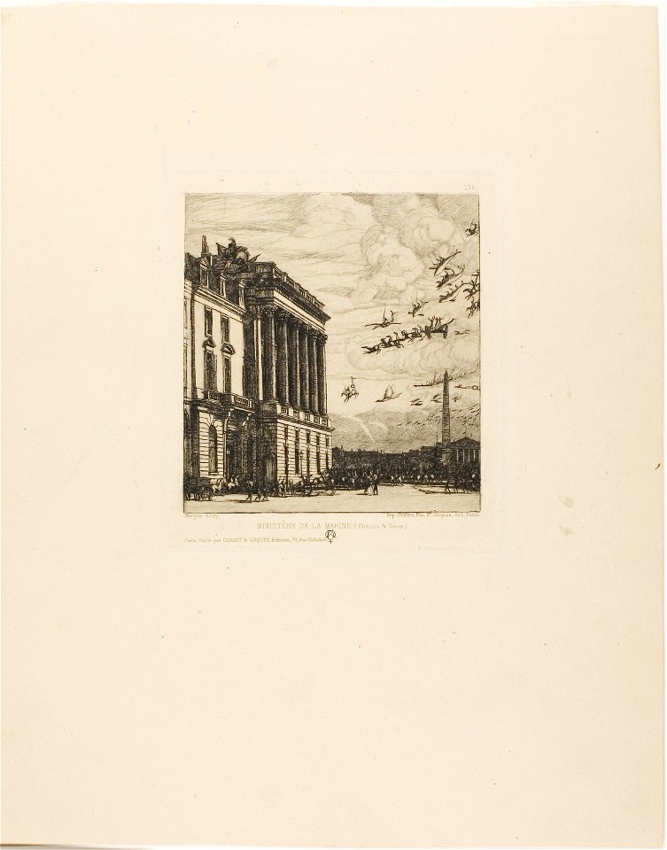 Meryon - The Admiralty, Paris, 1991.875