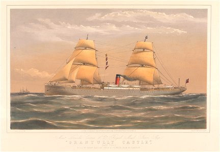 Messrs Donald Currie and Co's Royal Mail steam ship Grantully Castle built by Messrs Barclay Curle and Co - RMG PY5286