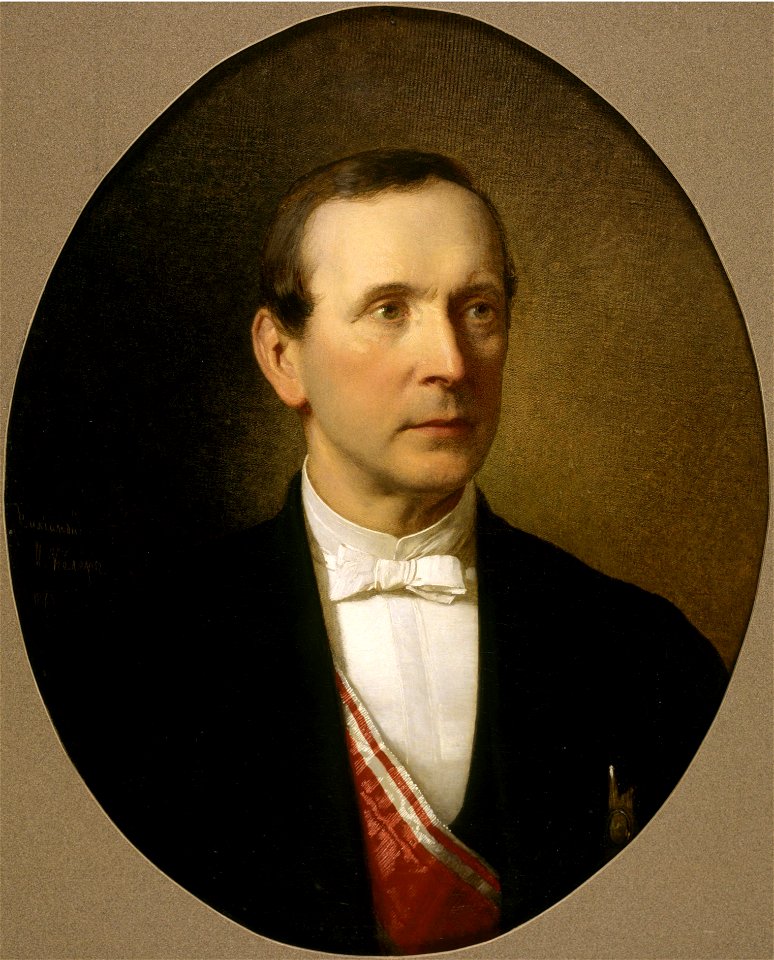 N. Bunge portree, Johann Köler, EKM j 153-97 M 80